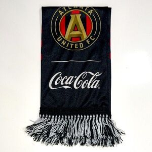 Coca-Cola Atlanta United FC scarf, black and red inaugural season 2017